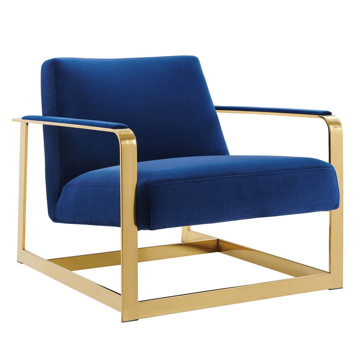 Modway Seg Performance Velvet Accent Chair Living Room Furniture - View 22