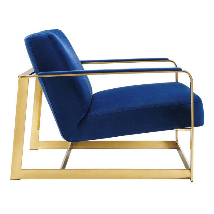 Modway Seg Performance Velvet Accent Chair Living Room Furniture - View 11