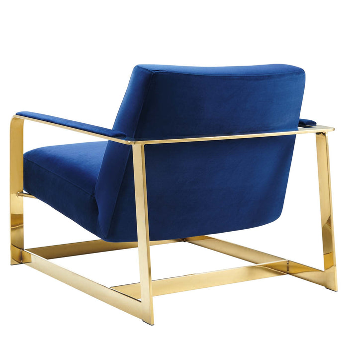 Modway Seg Performance Velvet Accent Chair Living Room Furniture - View 12