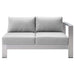 Shore Sunbrella® Fabric Aluminum Outdoor Patio Right-Arm Loveseat - view 5