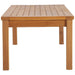 Upland Outdoor Patio Teak Wood 4-Piece Furniture Set - view 13