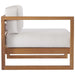 Upland Outdoor Patio Teak Wood 4-Piece Furniture Set - view 11