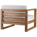 Upland Outdoor Patio Teak Wood 4-Piece Furniture Set - view 14