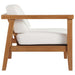 Bayport Outdoor Patio Teak Wood 2-Seater Loveseat - view 8