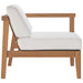 Bayport Outdoor Patio Teak Wood 2-Seater Loveseat - view 9