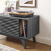 Render Vinyl Record Display Stand - in lifestyle setting
