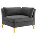 Ardent Performance Velvet Loveseat - in lifestyle setting