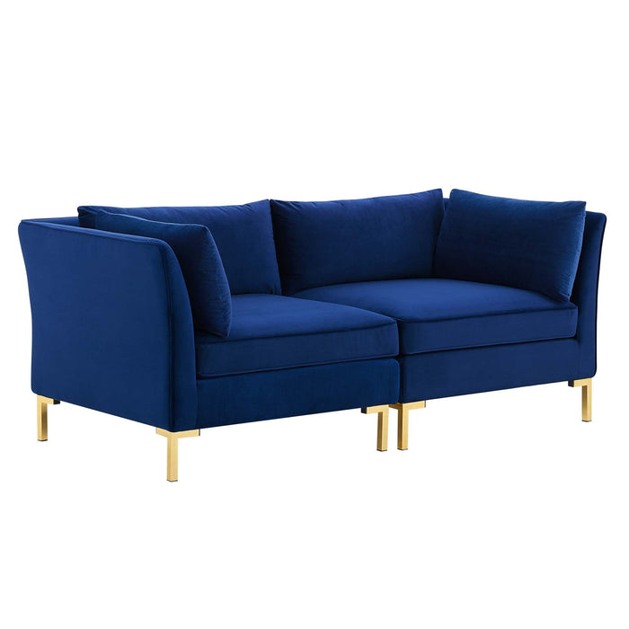 Ardent Performance Velvet Loveseat - view 8