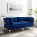 Ardent Performance Velvet Loveseat - view 7