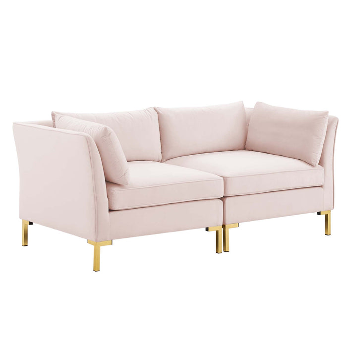 Ardent Performance Velvet Loveseat - view 14