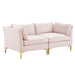 Ardent Performance Velvet Loveseat - view 14