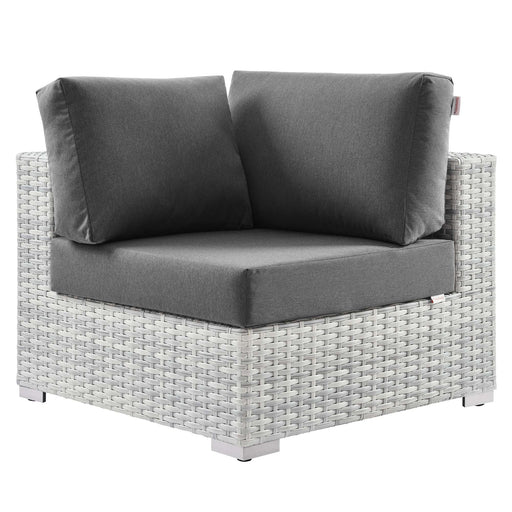 Convene Outdoor Patio Corner Chair - alternate angle view