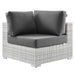 Convene Outdoor Patio Corner Chair - alternate angle view