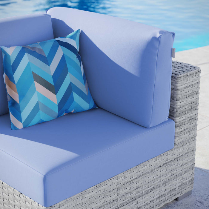 Convene Outdoor Patio Corner Chair - view 17