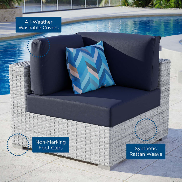 Convene Outdoor Patio Corner Chair - view 24