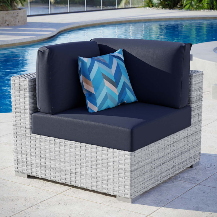 Convene Outdoor Patio Corner Chair - view 22
