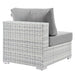 Convene Outdoor Patio Armless Chair - view 6