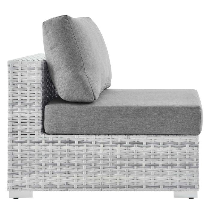 Convene Outdoor Patio Armless Chair - view 5