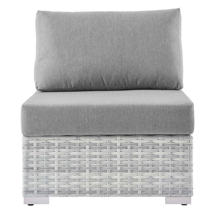 Convene Outdoor Patio Armless Chair - view 7