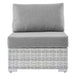 Convene Outdoor Patio Armless Chair - view 7