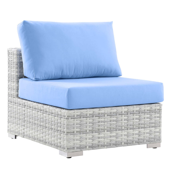 Convene Outdoor Patio Armless Chair - view 10