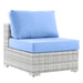 Convene Outdoor Patio Armless Chair - view 10