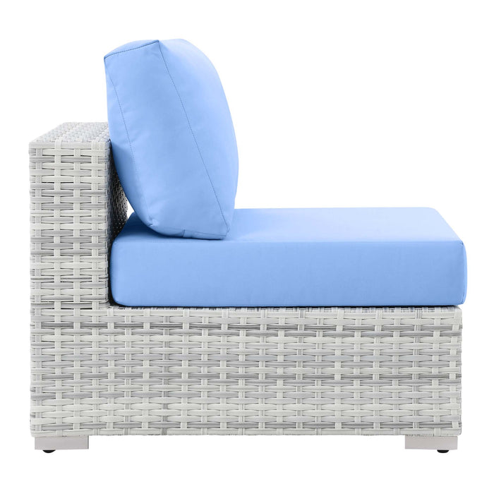 Convene Outdoor Patio Armless Chair - view 13