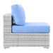 Convene Outdoor Patio Armless Chair - view 13