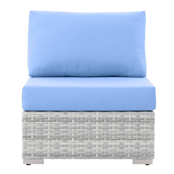 Convene Outdoor Patio Armless Chair - view 15