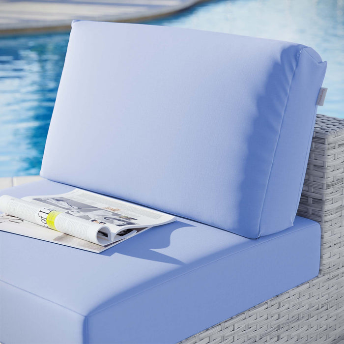 Convene Outdoor Patio Armless Chair - view 12