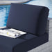Convene Outdoor Patio Armless Chair - view 20