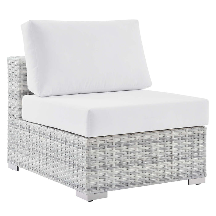 Convene Outdoor Patio Armless Chair - view 26