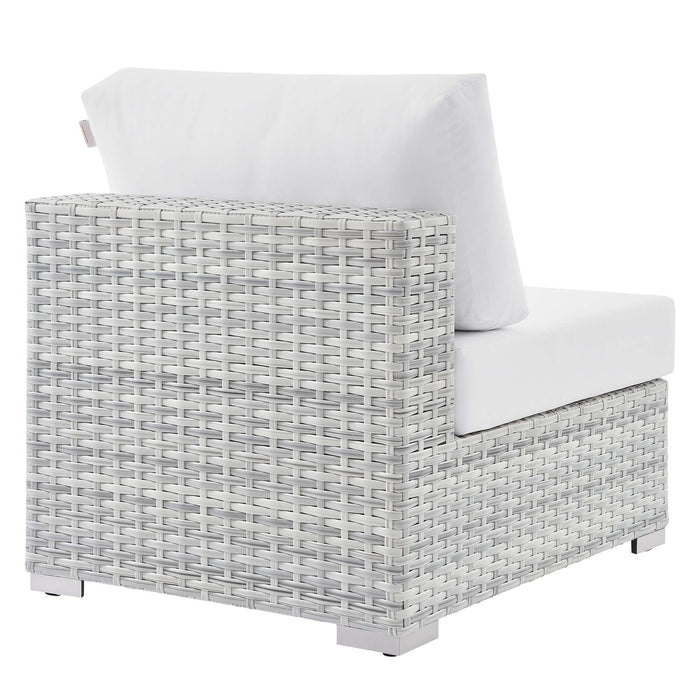 Convene Outdoor Patio Armless Chair - view 30