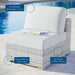 Convene Outdoor Patio Armless Chair - view 28