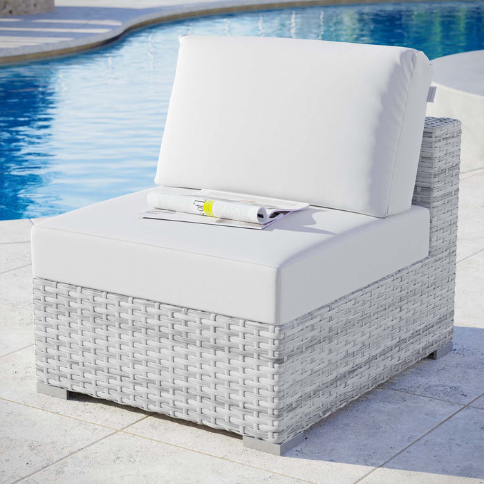 Convene Outdoor Patio Armless Chair - view 25