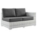 Convene Outdoor Patio Right-Arm Loveseat - alternate angle view