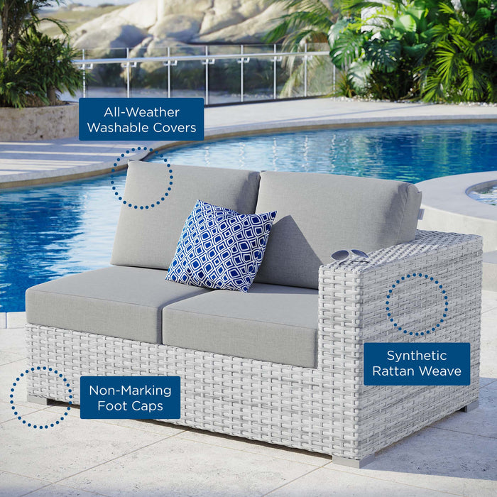 Convene Outdoor Patio Right-Arm Loveseat - view 11