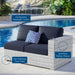 Convene Outdoor Patio Right-Arm Loveseat - view 27