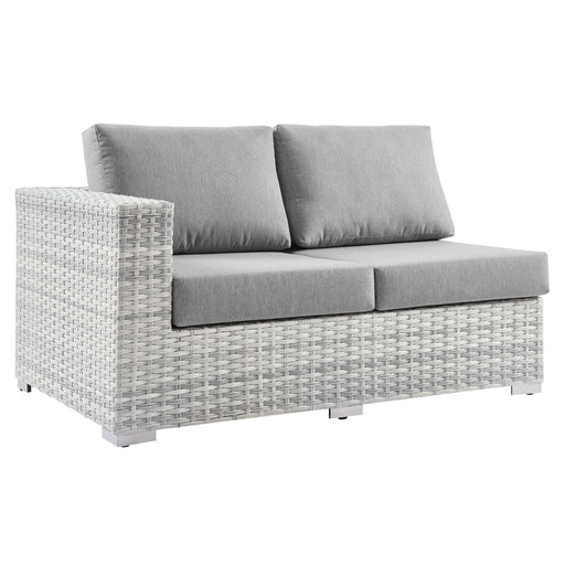Convene Outdoor Patio Left-Arm Loveseat - alternate angle view