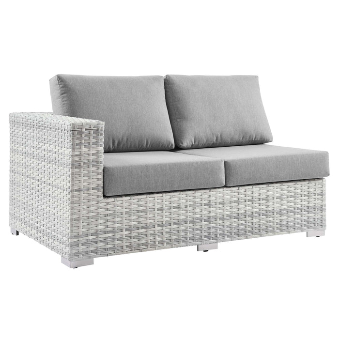 Convene Outdoor Patio Left-Arm Loveseat - alternate angle view