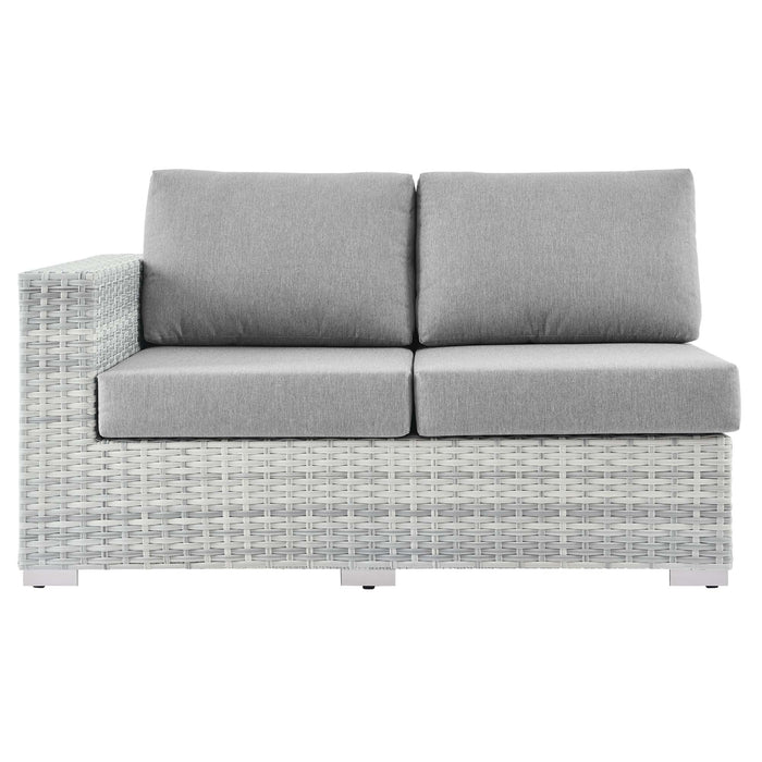 Convene Outdoor Patio Left-Arm Loveseat - view 7