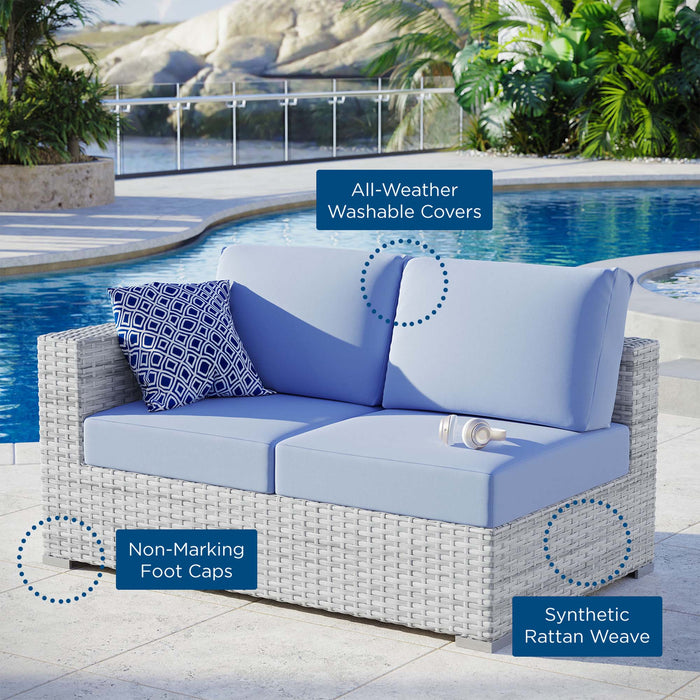 Convene Outdoor Patio Left-Arm Loveseat - view 11