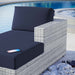 Convene Outdoor Patio Right Chaise - view 28