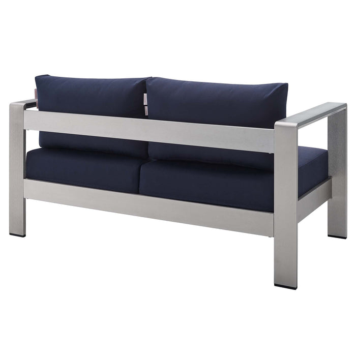 Shore Sunbrella® Fabric Outdoor Patio Aluminum 3 Piece Set by Modway - view 24