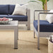 Modway Shore Sunbrella® Fabric Outdoor Patio Aluminum 4 Piece Set - View 30
