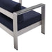 Modway Shore Sunbrella® Fabric Outdoor Patio Aluminum 4 Piece Set - View 27