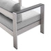 Modway Shore Sunbrella® Fabric Outdoor Patio Aluminum 7 Piece Set - View 16