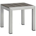 Modway Shore Sunbrella® Fabric Outdoor Patio Aluminum 7 Piece Set - Installation View