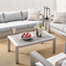 Modway Shore Sunbrella® Fabric Outdoor Patio Aluminum 7 Piece Set in Blue - Detail View