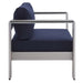 Modway Shore Sunbrella® Fabric Outdoor Patio Aluminum 7 Piece Set - View 26